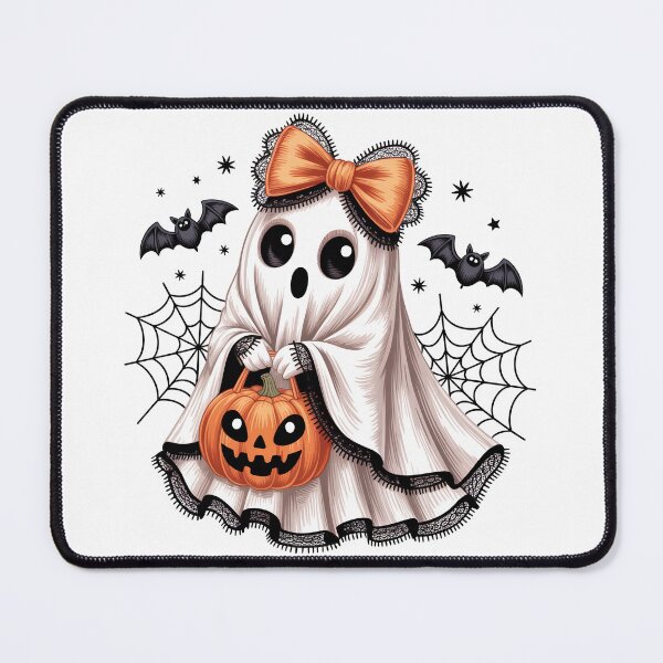 Item preview, Ghost with Pumpkin designed and sold by jkrphoto.