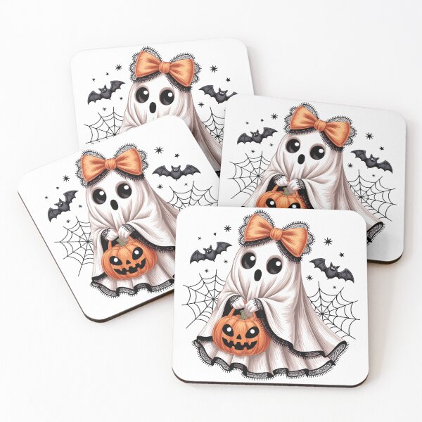 Item preview, Ghost with Pumpkin designed and sold by jkrphoto.