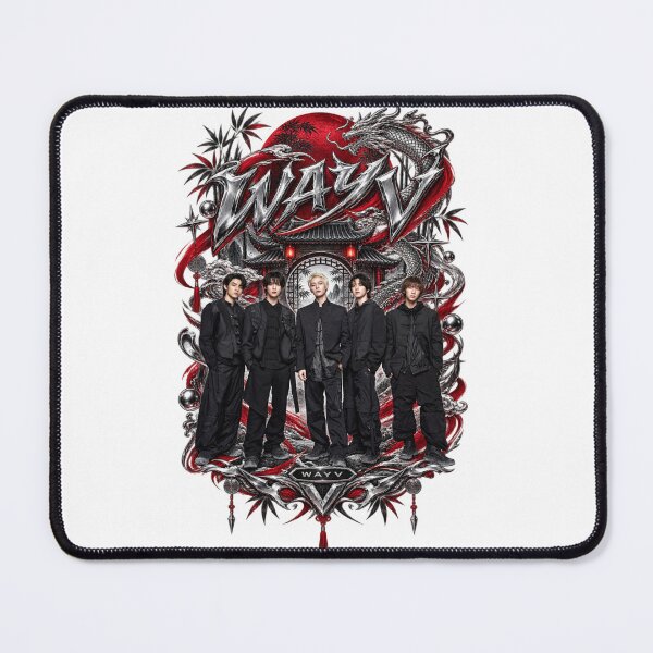 Item preview, WayV Full Group Vision Wings Wuxia Fantasy Print designed and sold by Valeree Store.