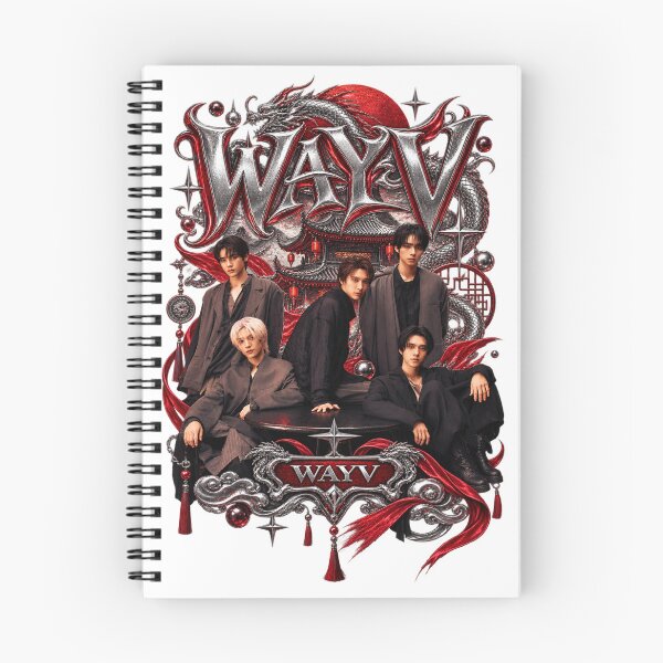 Item preview, WayV Group Vision Wings Traditional Palace Poster designed and sold by Valeree Store.