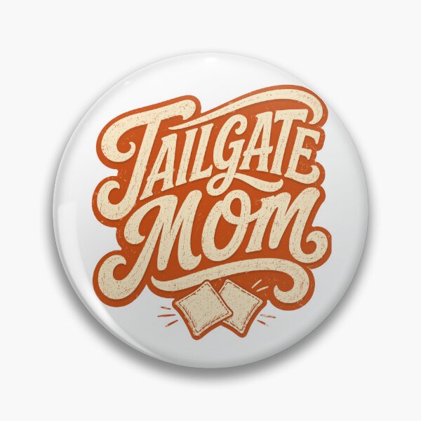 Item preview, Tailgate Mom Vintage Script Cornhole Distressed Game Day Funny Tailgating designed and sold by ZIGLWORKS.
