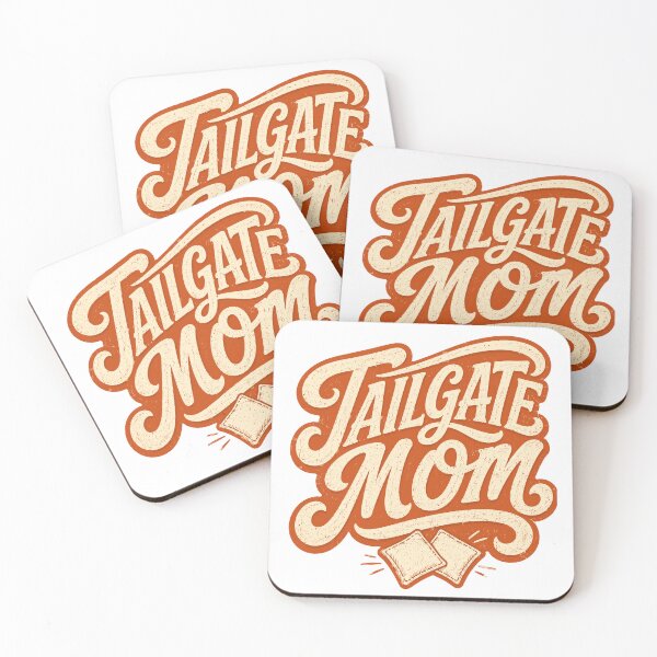 Item preview, Tailgate Mom Vintage Script Cornhole Distressed Game Day Funny Tailgating designed and sold by ZIGLWORKS.