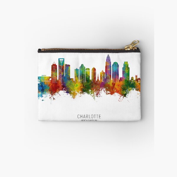 Item preview, Charlotte North Carolina Skyline designed and sold by ArtPrints.