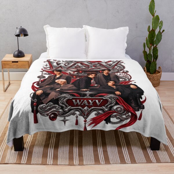 Item preview, WayV Group Vision Wings Traditional Palace Poster designed and sold by Valeree Store.