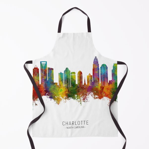 Item preview, Charlotte North Carolina Skyline designed and sold by ArtPrints.