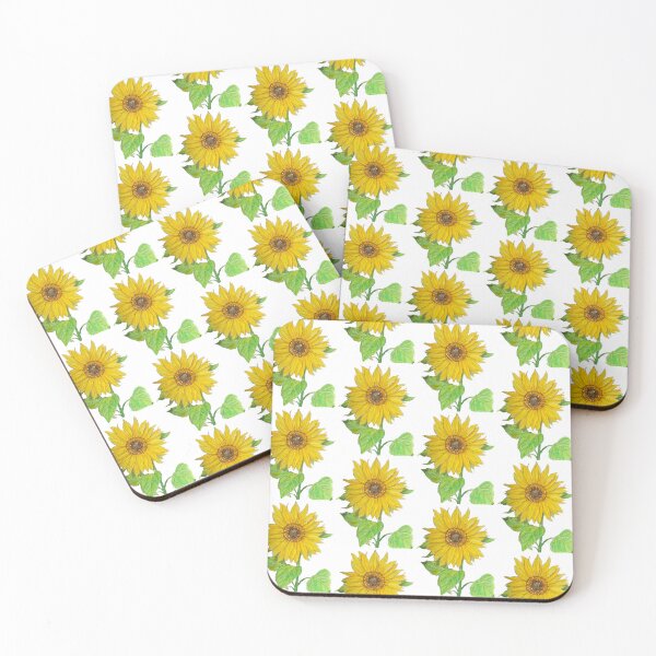 Item preview, Golden Sunflower - Vintage Yellow Floral Art Print designed and sold by hopenoli_art.