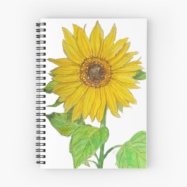 Item preview, Golden Sunflower - Vintage Yellow Floral Art Print designed and sold by hopenoli_art.