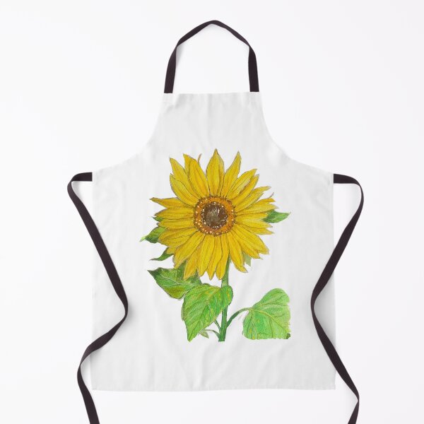 Item preview, Golden Sunflower - Vintage Yellow Floral Art Print designed and sold by hopenoli_art.
