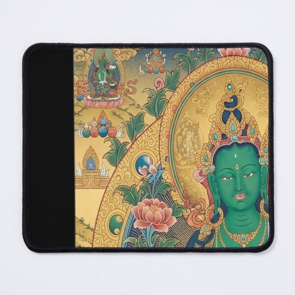 Item preview, TIBETAN ART : Vintage Buddha Avalokiteshvara Print designed and sold by karybaquetu10.