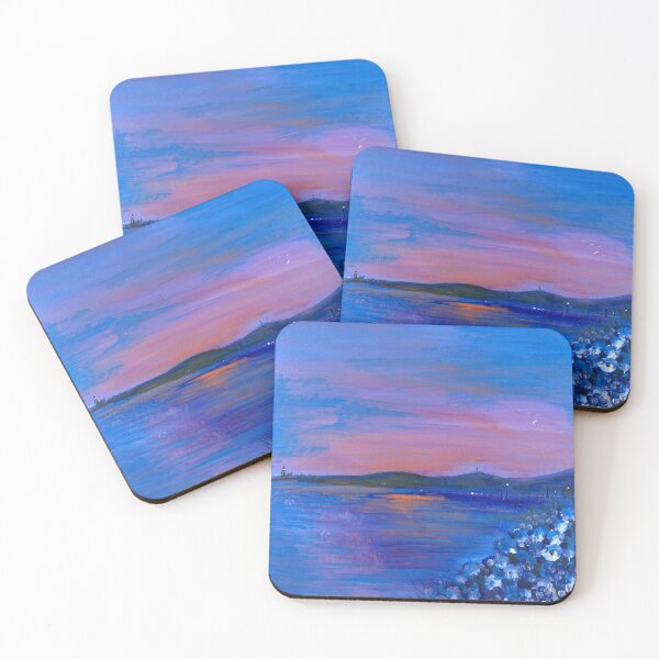 Item preview, Twilight seashore dreamy scene designed and sold by JoLloyd7.