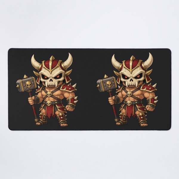 Item preview, Chibi Shao Kahn Mortal Kombat | MK Fanart designed and sold by bapupa.