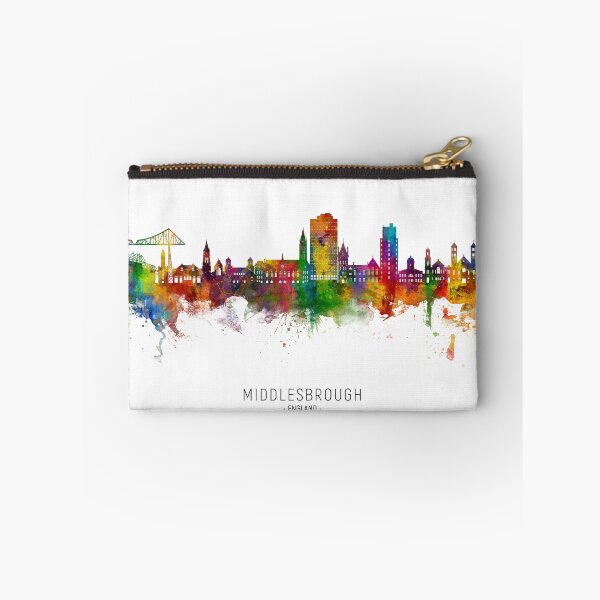 Item preview, Middlesbrough England Skyline designed and sold by ArtPrints.
