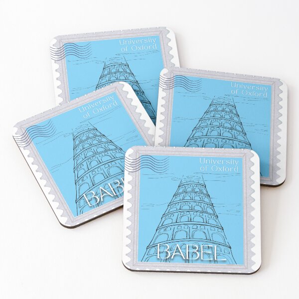 Item preview, Babel, or The Necessity of Violence: An Arcane History of the Oxford Translators' Revolution | Bookish Stamps designed and sold by Nyxander's Bookish Catalogue.