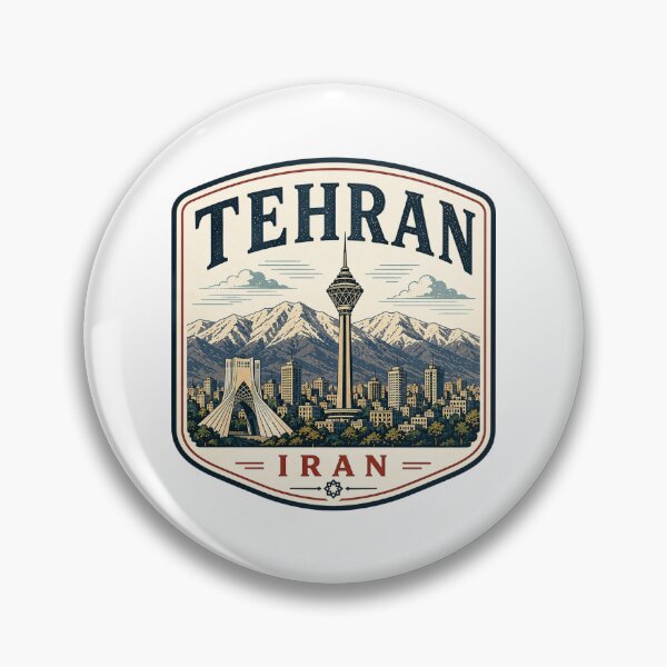 Item preview, Tehran - Iran designed and sold by GoodOldVintage.