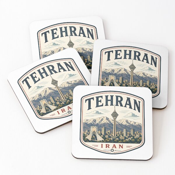 Item preview, Tehran - Iran designed and sold by GoodOldVintage.