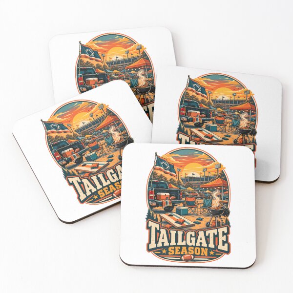 Item preview, Tailgate Season Retro Travel Poster Tailgating Vintage Cornhole Game Day designed and sold by ZIGLWORKS.