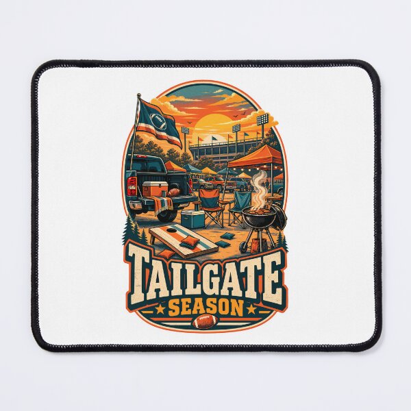 Item preview, Tailgate Season Retro Travel Poster Tailgating Vintage Cornhole Game Day designed and sold by ZIGLWORKS.