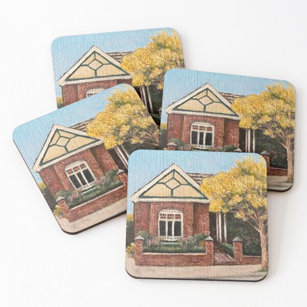 Item preview, Coloured Glass Houses designed and sold by CoryAcornArt.