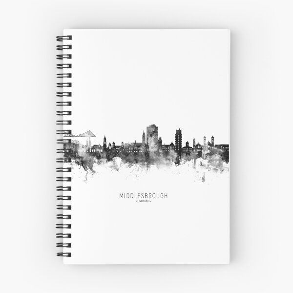 Item preview, Middlesbrough England Skyline designed and sold by ArtPrints.