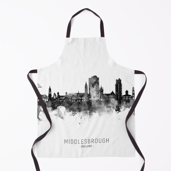 Item preview, Middlesbrough England Skyline designed and sold by ArtPrints.