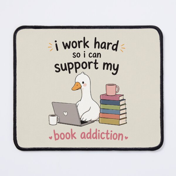 Item preview, i work hard so i can support my book addition designed and sold by BrownHorse90s.