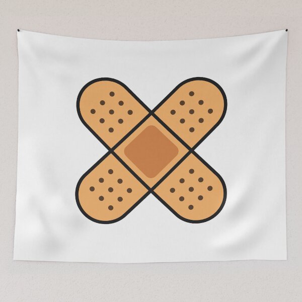 Item preview, Crossed Bandages First Aid Symbol designed and sold by VectorForge Studio.