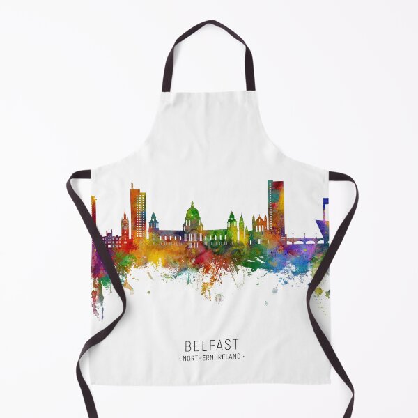 Item preview, Belfast Northern Ireland Skyline designed and sold by ArtPrints.