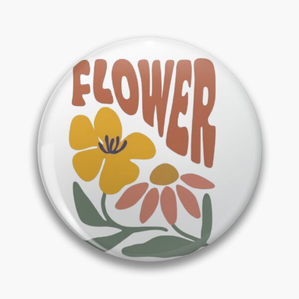 Item preview, Retro Flower Floral Art veya Vintage Floral Pattern designed and sold by Adatasarim-1.