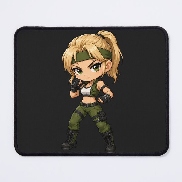 Item preview, Chibi Sonya Blade Mortal Kombat | MK Fanart designed and sold by bapupa.