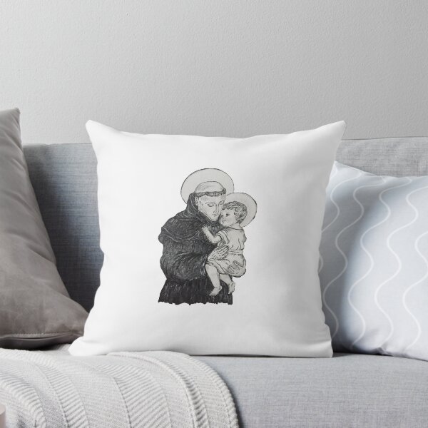 Item preview, Sant'Antonio di Padova / St. Anthony of Padua - Hand Painted Art designed and sold by B.D'Alessandro.