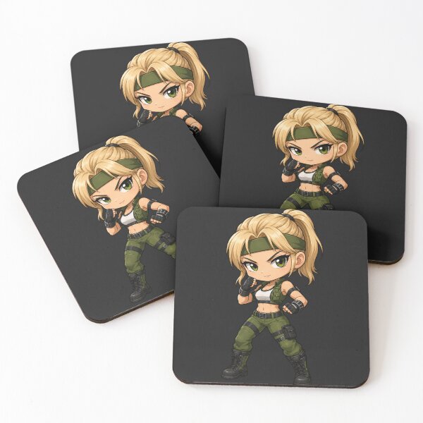 Item preview, Chibi Sonya Blade Mortal Kombat | MK Fanart designed and sold by bapupa.