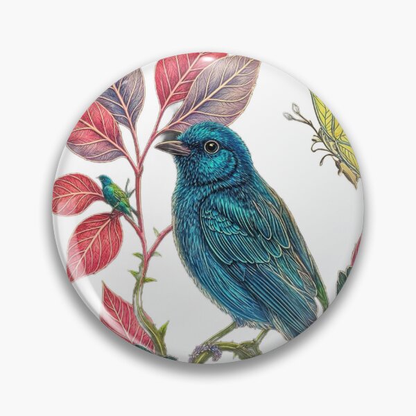 Item preview, Spotted flycatcher and eggs designed and sold by The Empire Of Digital Art..