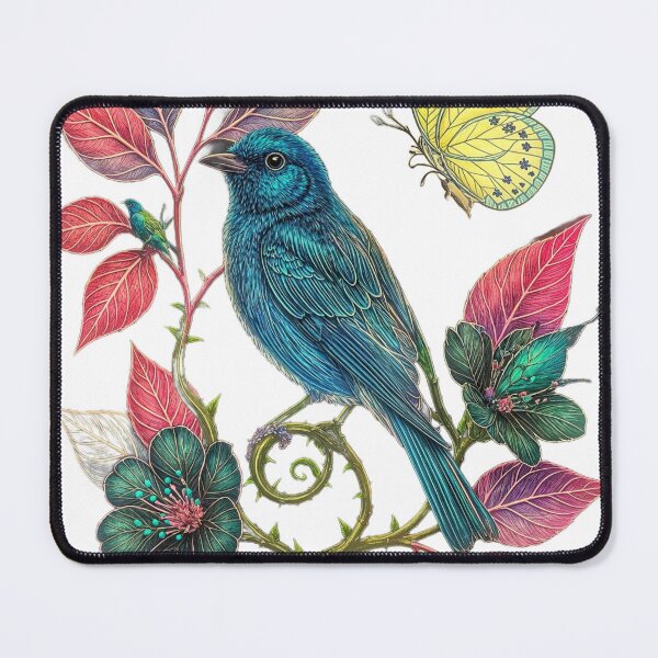 Item preview, Spotted flycatcher and eggs designed and sold by The Empire Of Digital Art..