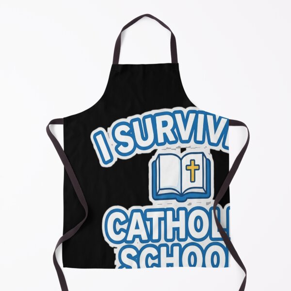 Item preview, i survived catholic school bumper designed and sold by leslygelbq.