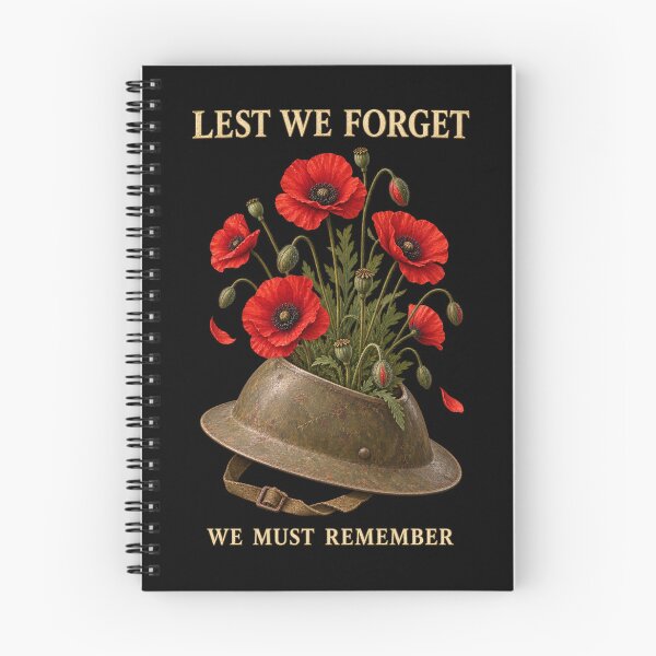 Item preview, Lest We Forget – First World War Brodie Helmet and Remembrance Poppies designed and sold by Island Pace Design.