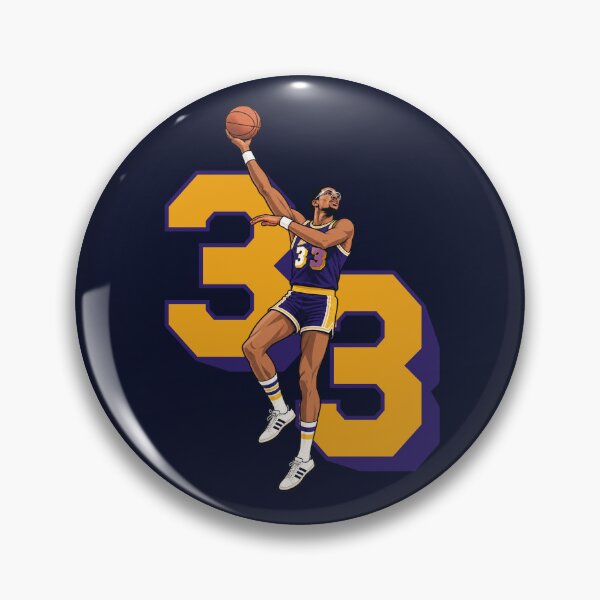Artikelvorschau, Kareem Abdul-Jabbar Lakers Skyhook entworfen und verkauft von MVP-ArtStudio.