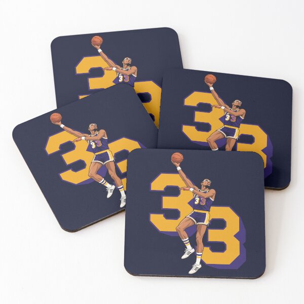 Item preview, Kareem Abdul-Jabbar Lakers Skyhook designed and sold by MVP-ArtStudio.