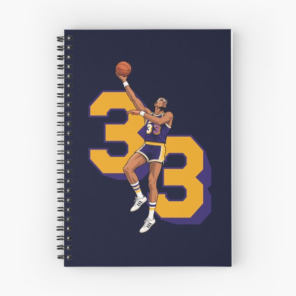 Item preview, Kareem Abdul-Jabbar Lakers Skyhook designed and sold by MVP-ArtStudio.