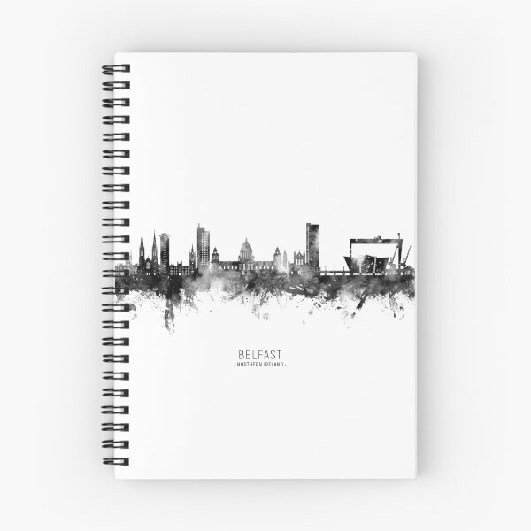 Item preview, Belfast Northern Ireland Skyline designed and sold by ArtPrints.