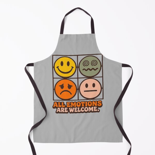 Item preview, All Emotions Are Welcome Retro Smiley Face Mental Health designed and sold by Timeless Junction.