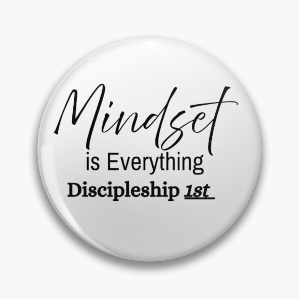 Item preview, Mindset Is Everything: Discipleship 1st designed and sold by tellit24seven.