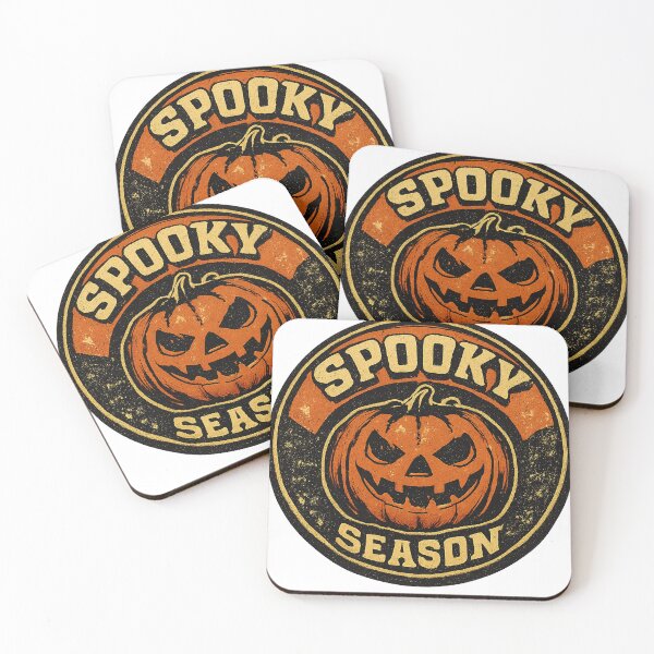 Item preview, Spooky Season Retro Badge | Vintage Varsity Halloween Patch Design designed and sold by MOCH- ART.