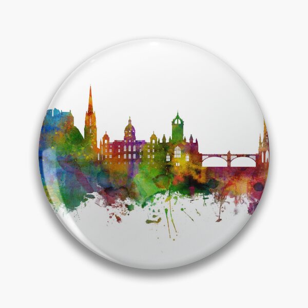 Item preview, Edinburgh Scotland Skyline designed and sold by ArtPrints.