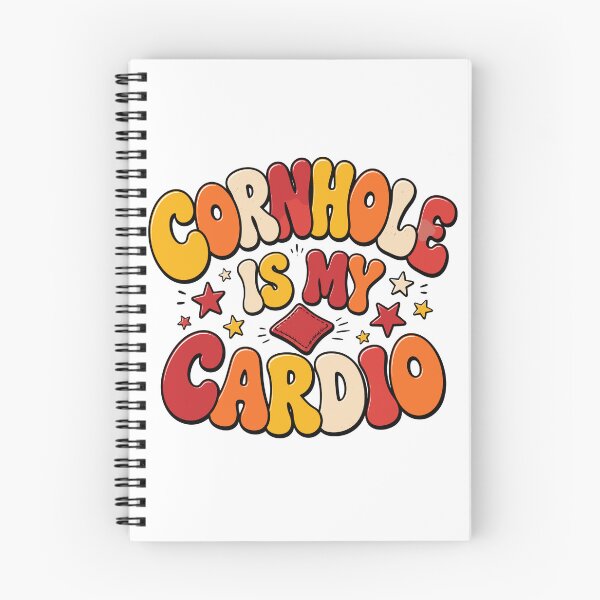Item preview, Cornhole Is My Cardio Funny Tailgate Bubble Letter Colorful Game Day designed and sold by ZIGLWORKS.