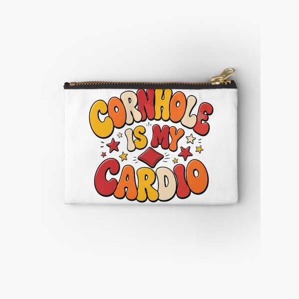 Item preview, Cornhole Is My Cardio Funny Tailgate Bubble Letter Colorful Game Day designed and sold by ZIGLWORKS.