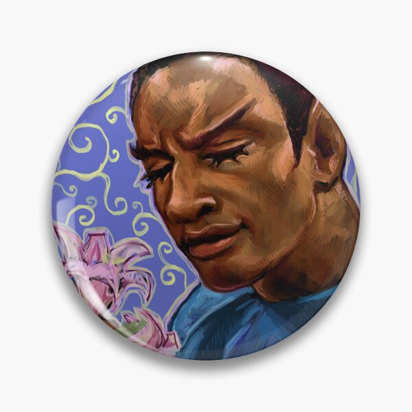 Item preview, floral tuvok designed and sold by cole-doodles.