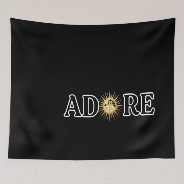 Item preview, Adore — Catholic Adoration designed and sold by leslygelbq.