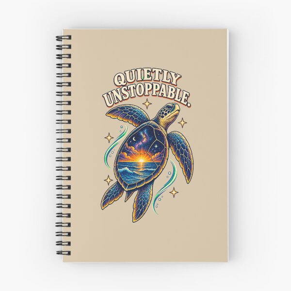 Item preview, Quietly Unstoppable – Cosmic Sea Turtle designed and sold by VioVibe.