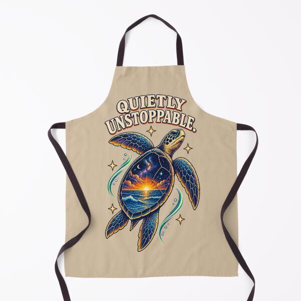 Item preview, Quietly Unstoppable – Cosmic Sea Turtle designed and sold by VioVibe.