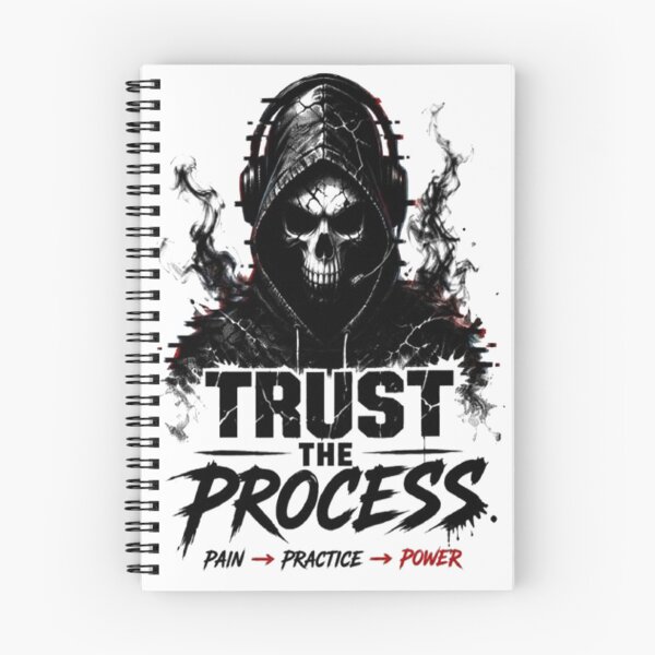 Item preview, Trust The Process Gamer Skull Design designed and sold by StreetWave01.